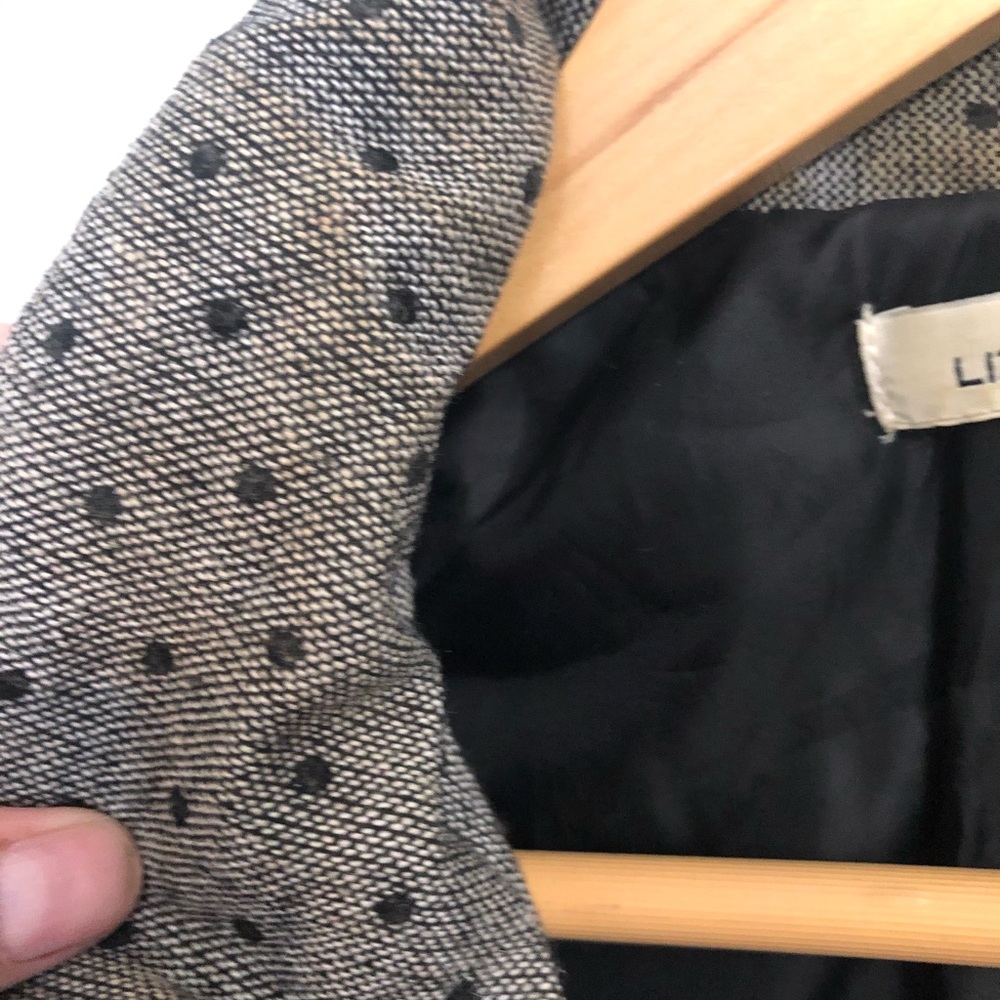 Polka Dot Puffy Vest - Picture 3 of 4